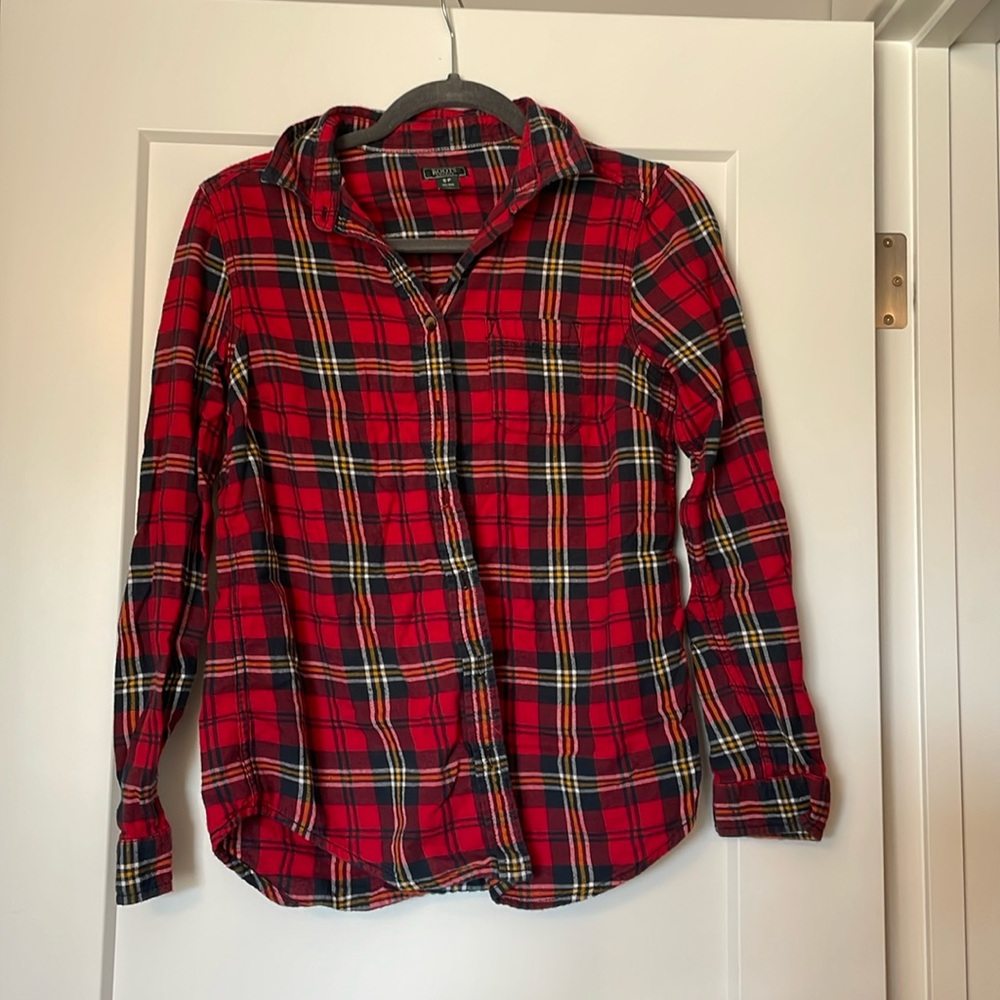 Roots Canada flannel